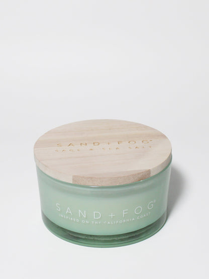 Sage & Sea Salt 10 oz scented candle
