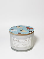 Sand + Paws California Beach House 12 oz scented candle