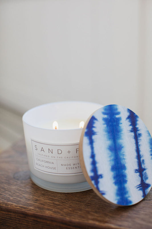 California Beach House 12 oz scented candle