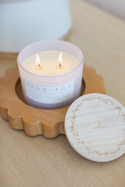 Eucalyptus & Lavender 12 oz scented candle