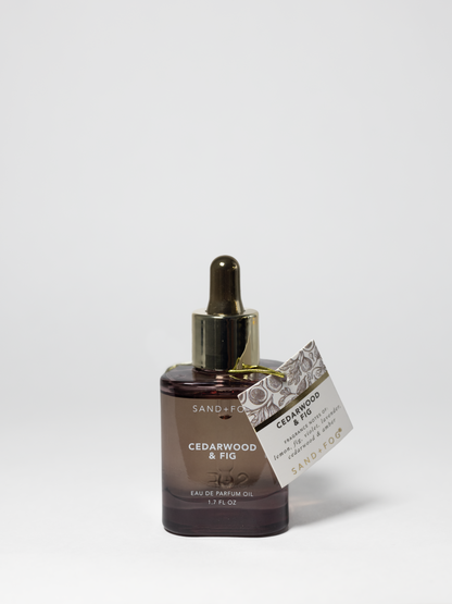 Cedarwood & Fig 50 ml Perfume Oil Dropper