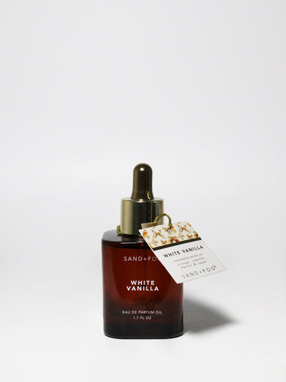 White Vanilla 50ml Perfume Oil Dropper