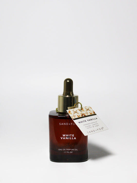 White Vanilla 50ml Perfume Oil Dropper