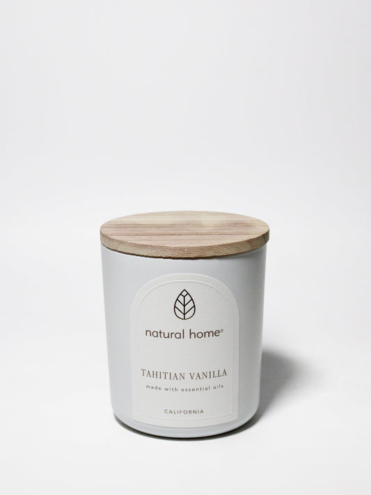 Tahitian Vanilla Natural Home 10 oz scented candle