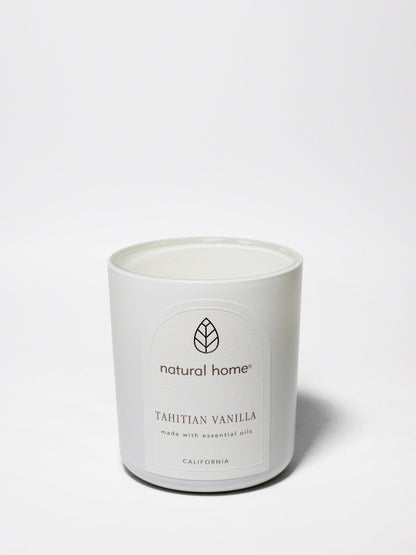 Tahitian Vanilla Natural Home 10 oz scented candle