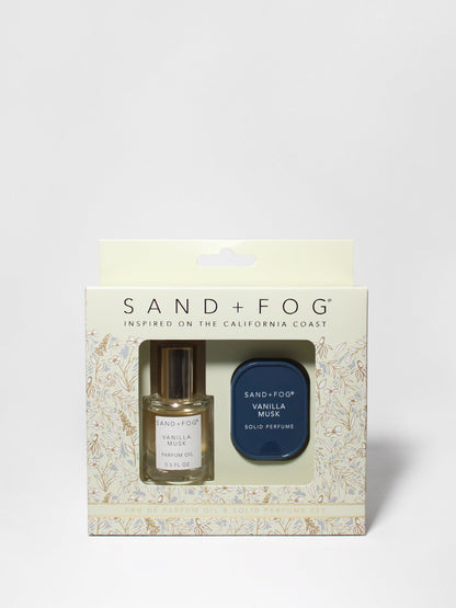 Perfume Oil Rollerball and Solid Perfume Set - Vanilla Musk